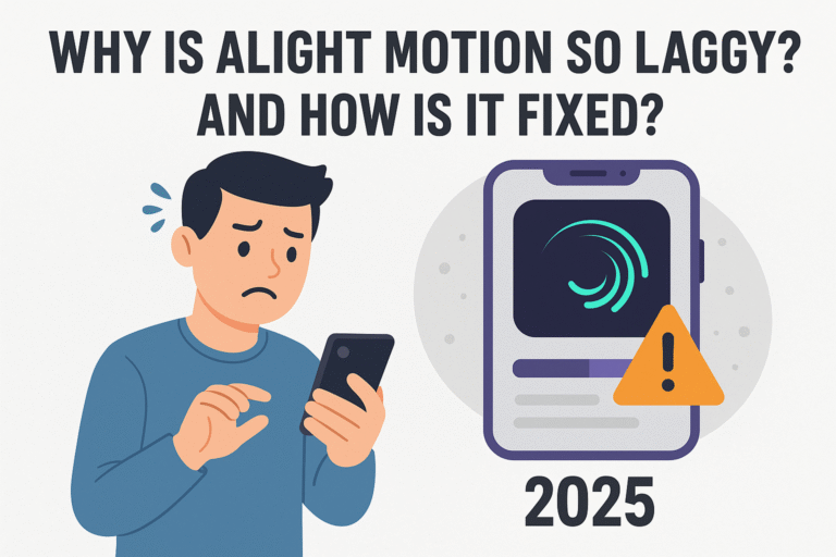 1. Why Is Alight Motion So Laggy and How is is fix ? 2025