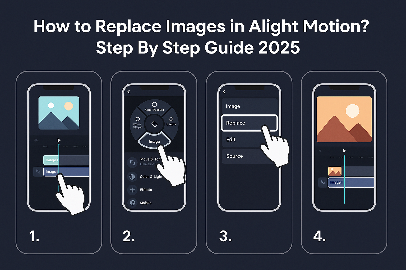 How to Replace Images in Alight Motion? Step By Step Guide 2025